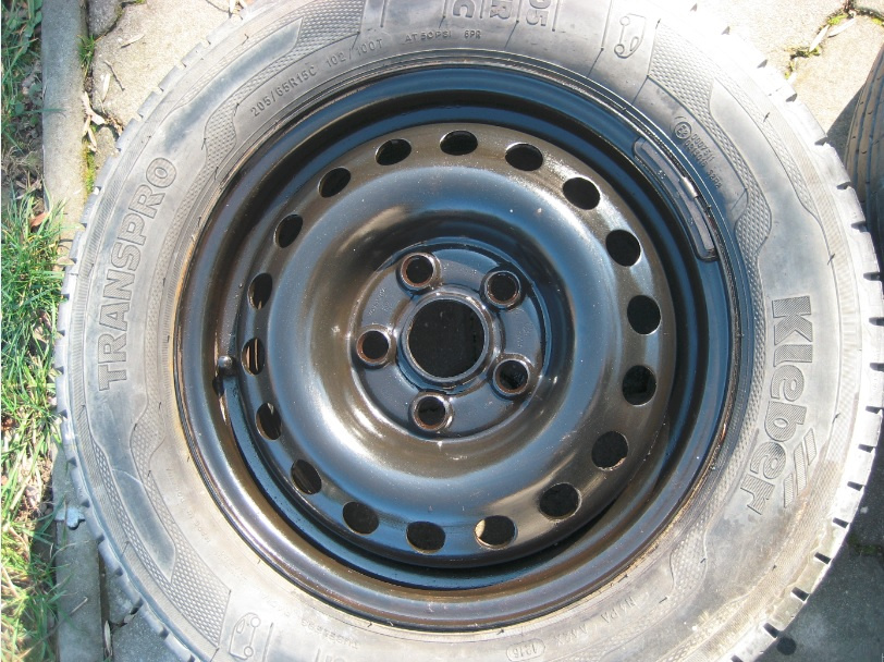 4x komplet kolesa na VW Transporter T4 - 6