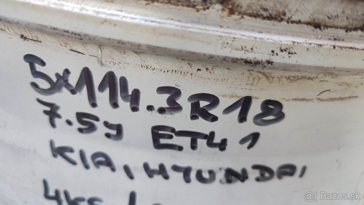 5x114.3 R18 Kia originálne elektróny - 6