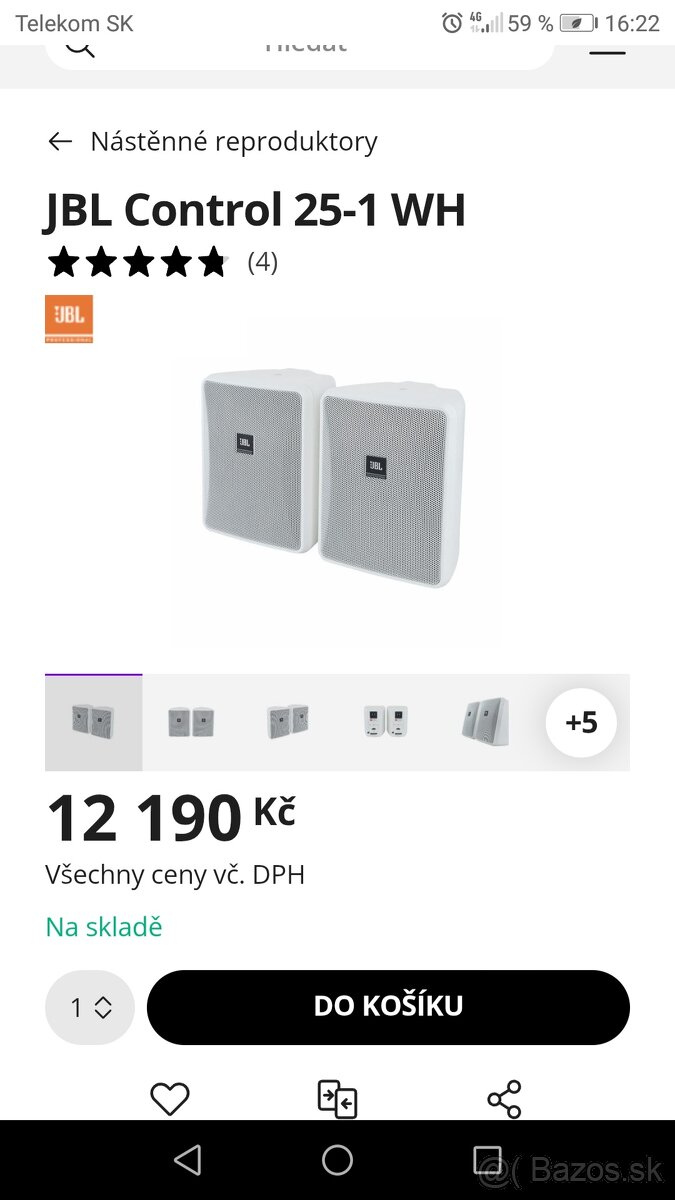 Jbl control 25-1-wh - 6