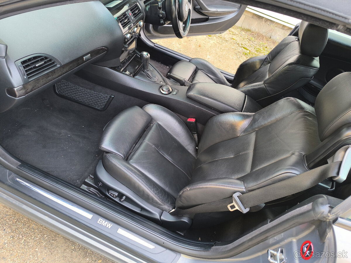 E64 Pre-lci Černá kůže sport sedadla - 6