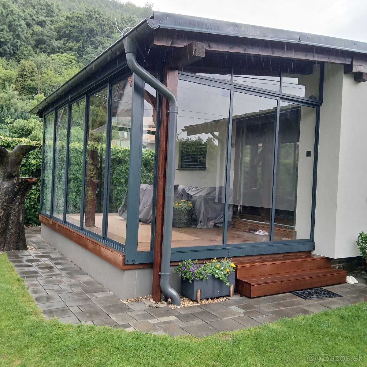 Zasklievanie balkónov - terás - 6