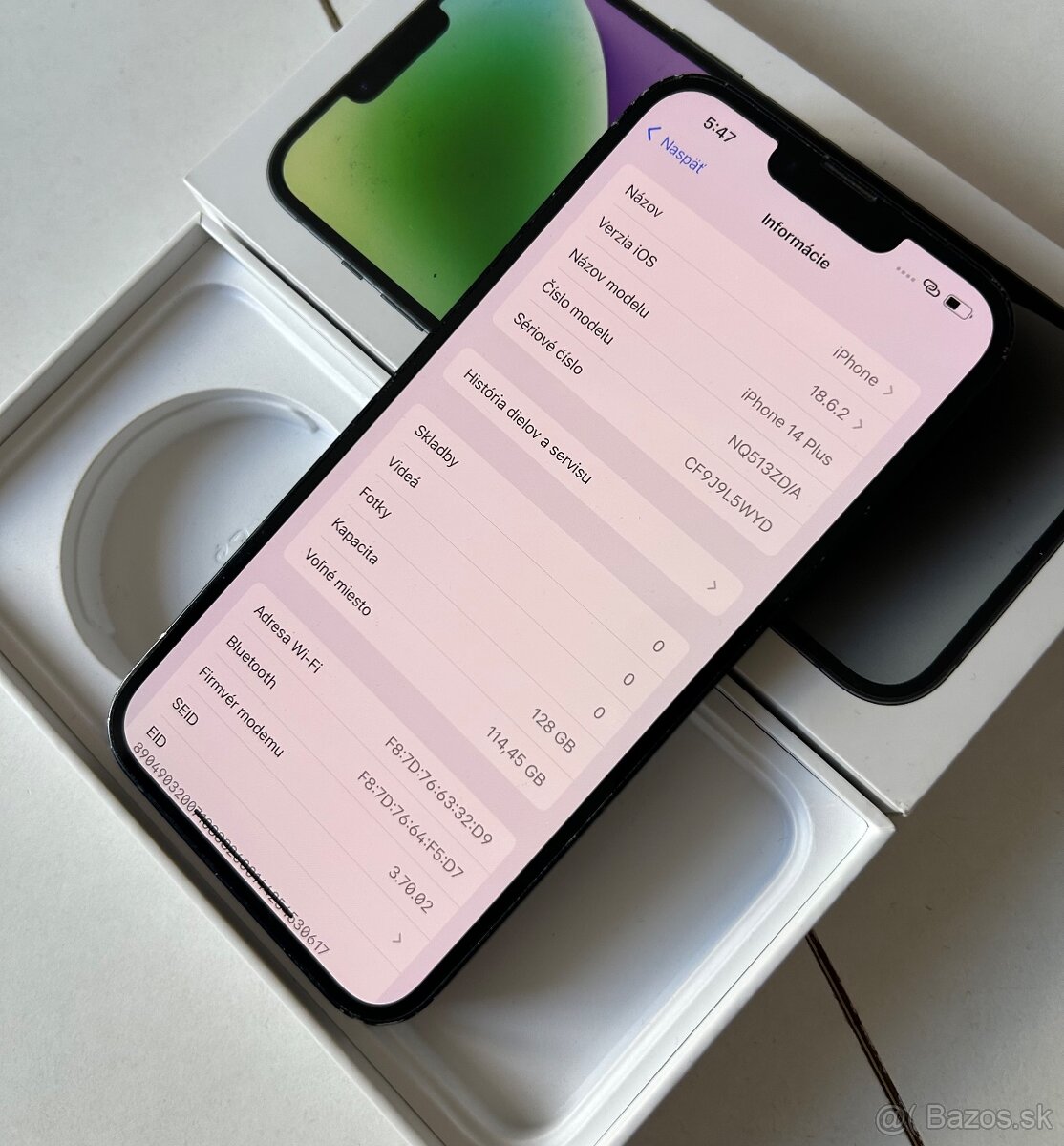 iPhone 14 plus 128GB midnight - 6