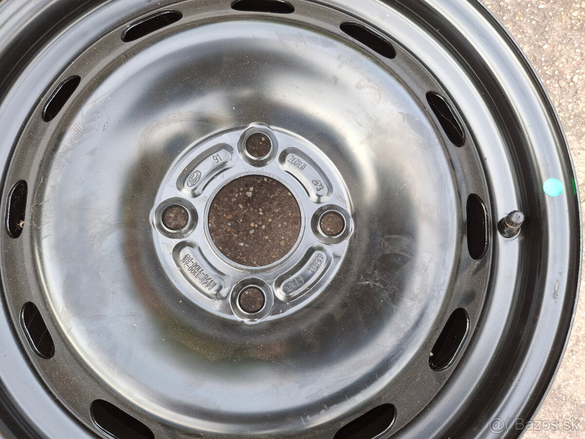 plechové disky "FORD" 4x108 15" + TPMS /Fiesta, KA.../ - 6