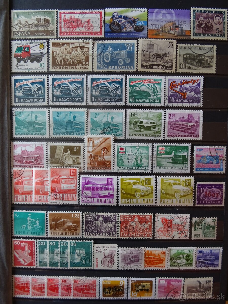 Pekná zbierka známok DOPRAVA - 6