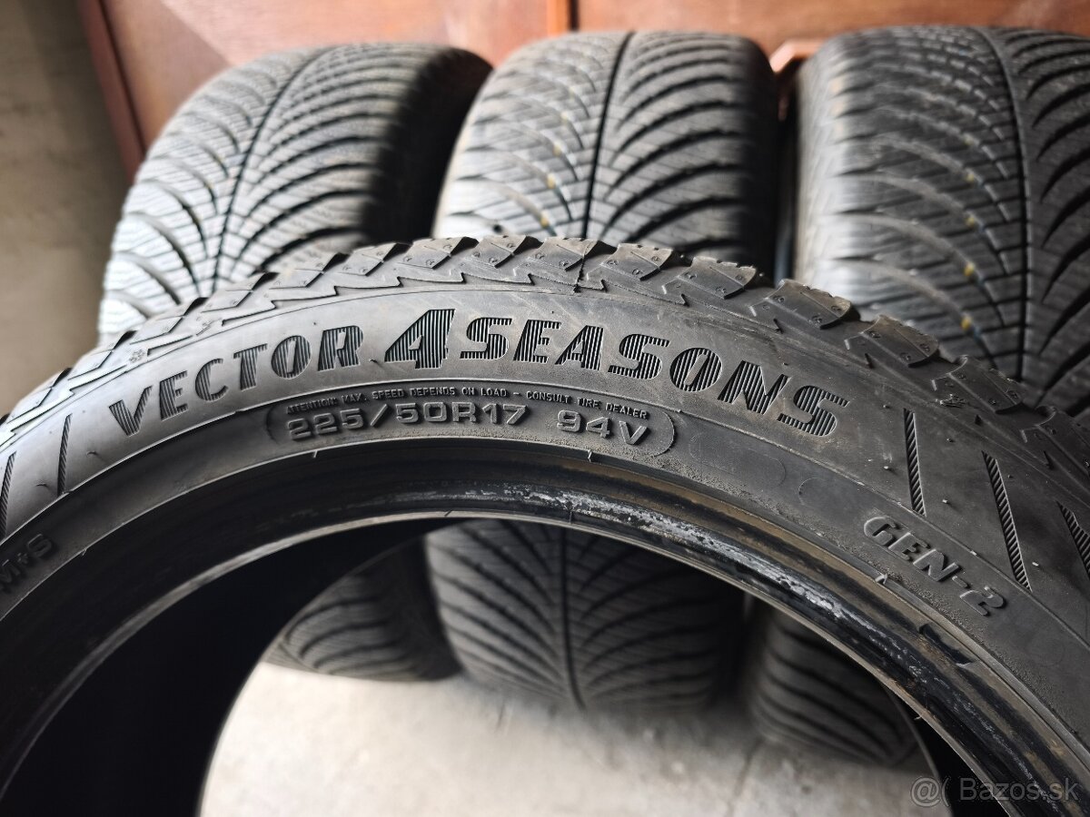 225/50 r17 celoročné pneumatiky GOOD YEAR - 6