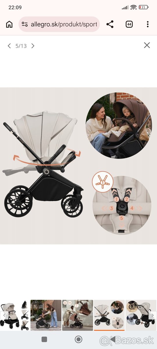 Športový kočík lionelo mika plus - 6