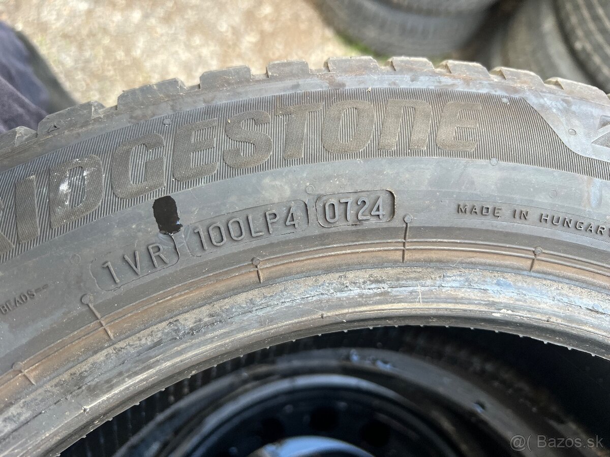Predám zánovné celoročne pneu 205/55 R16 Bridgestone - 6