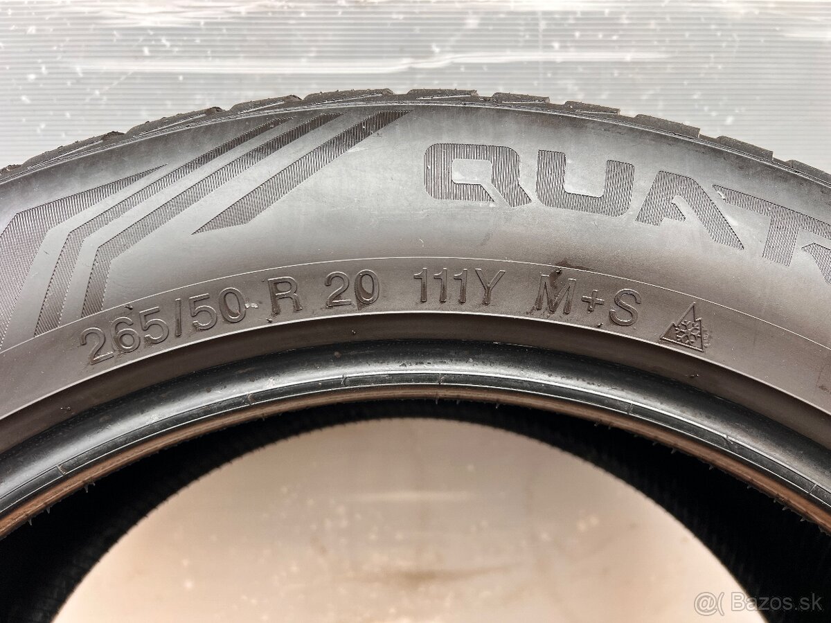 Zimné pneumatiky 265/50 R20 Vredestein sada - 6