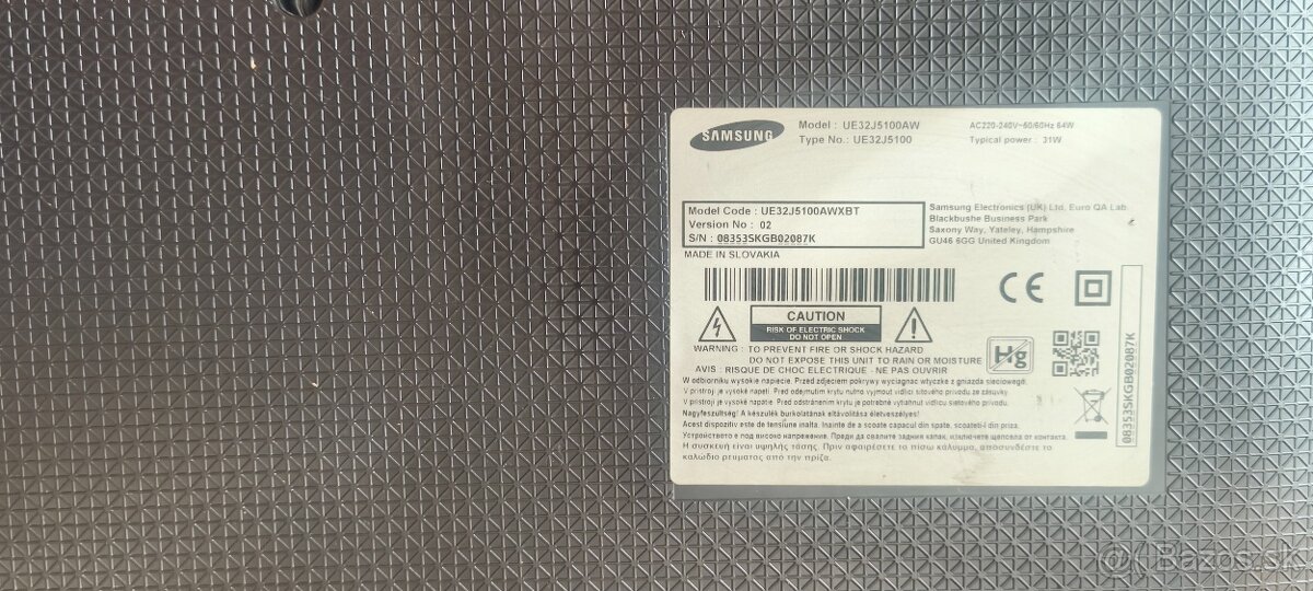 Predám TV LED Samsung UE32J5100AE+DO - 6