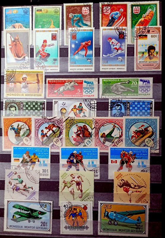 Predám poštové známky Mongolska - 6