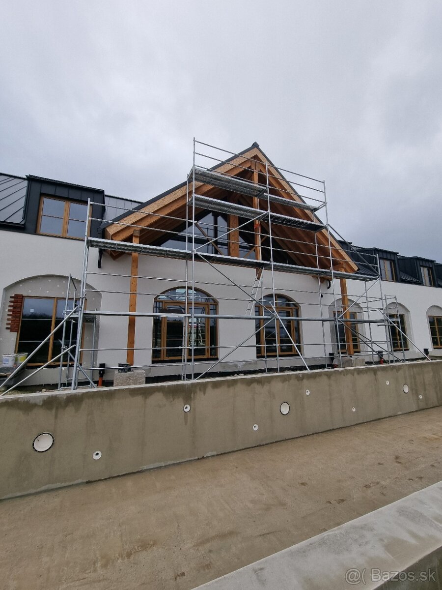 Vystavba RD na kluč.Prenájom lešenia.Západne SK - 6