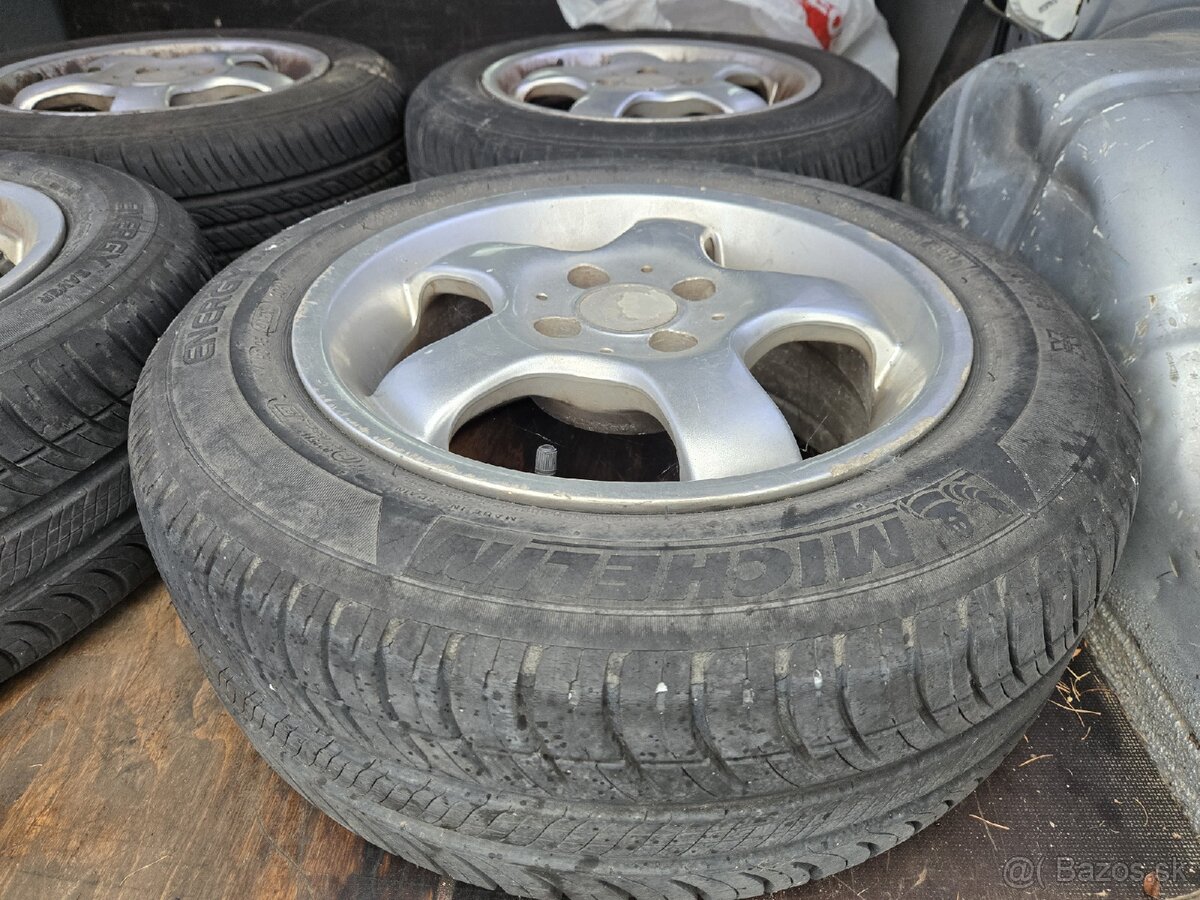 Hliníkové disky 4x98 + letné pneu 185/60r14 - 6