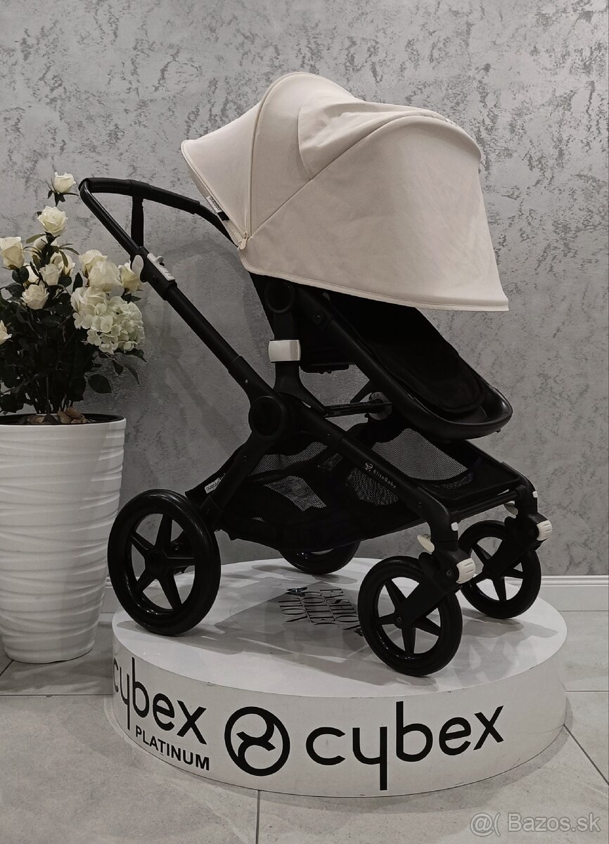 TROJKOMBINÁCIA BUGABOO FOX2 BLACK OFF WHITE - 6
