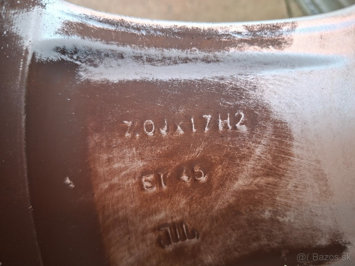 Predám org.hlinikové disky Skoda-R17 - 6