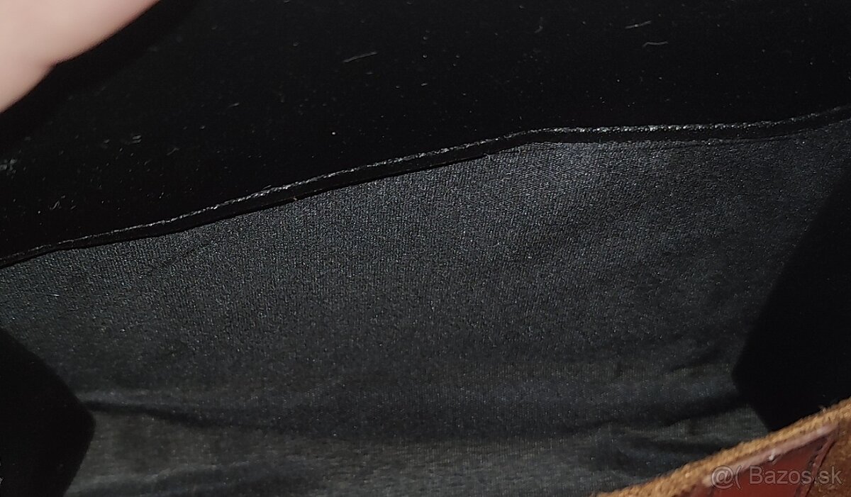 hnedá krásna dámska kabelka - 6