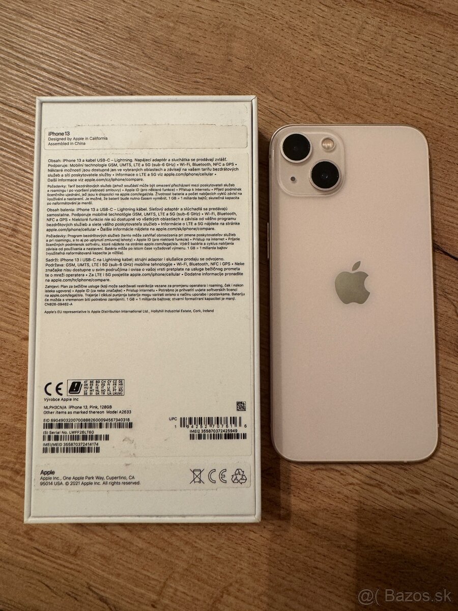 Apple iPhone 13 128GB Pink - 6