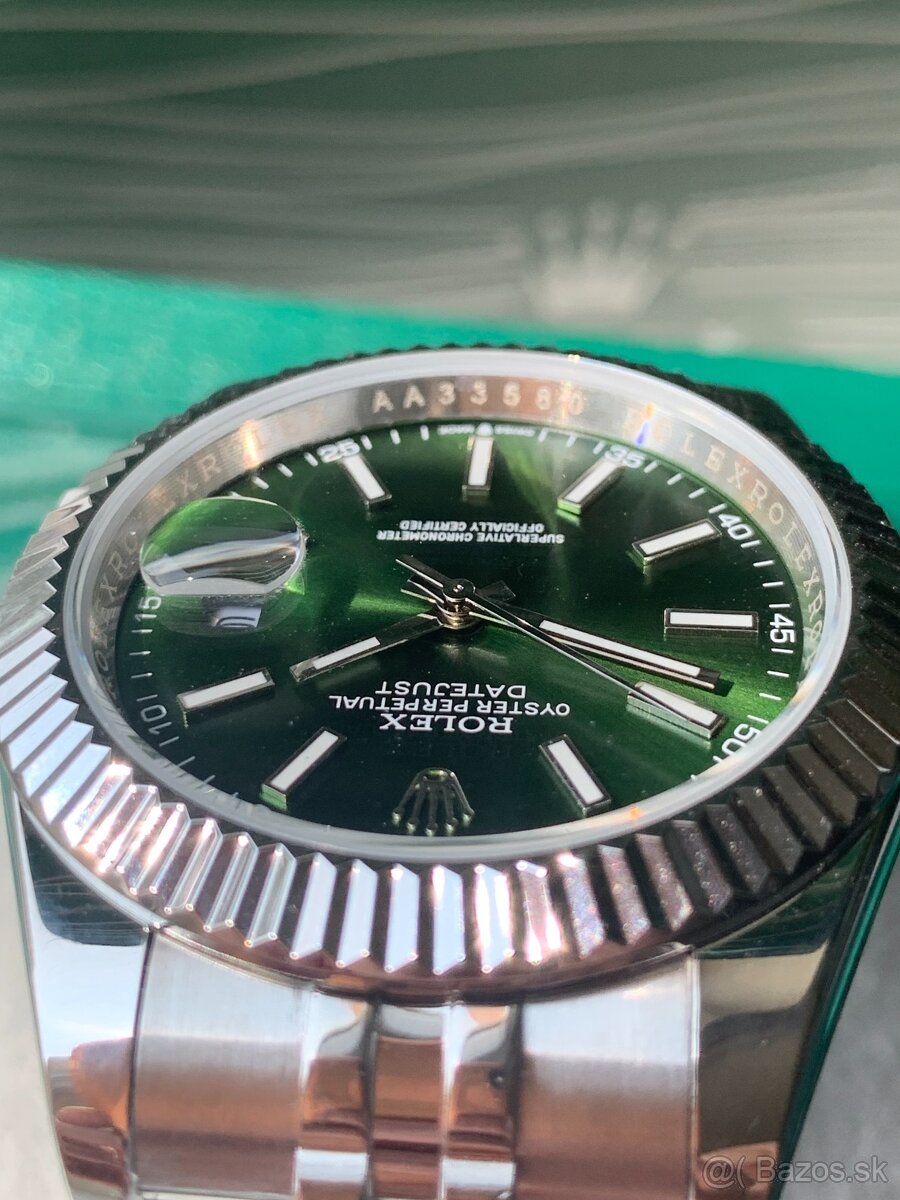 Rolex Datejust Zelené, Nové, 40mm - 6