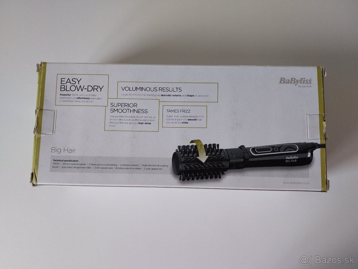 OBOJSMERNE rotujuca teplovzdusna kefa BaByliss - 6