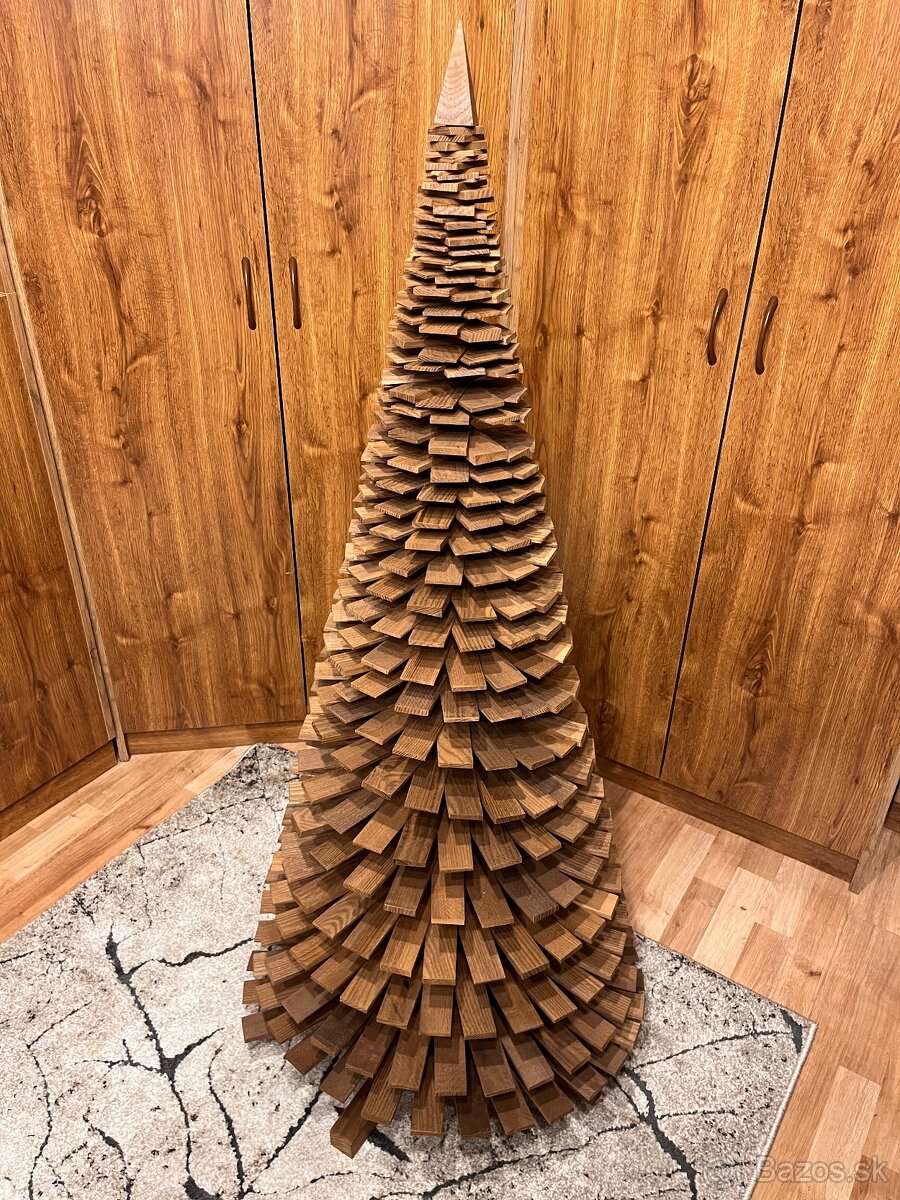 Drevené stromčeky - ručná výroba - 6