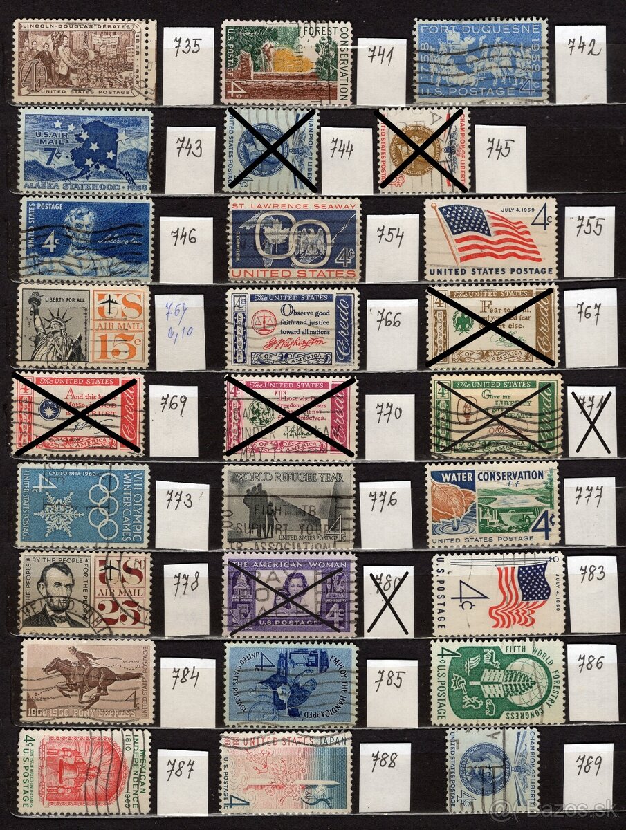 A USA (à 0,10 €) - 6