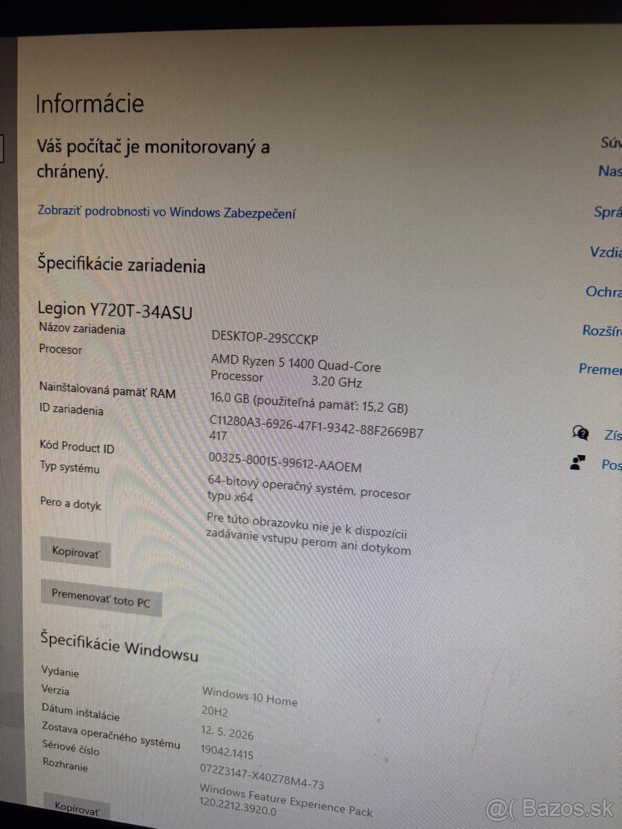 Herný počítač Lenovo - 6