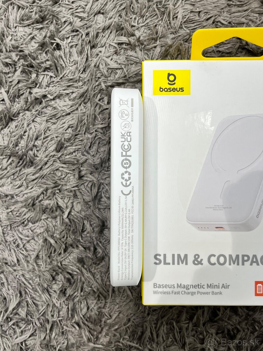 Baseus MagSafe Powerbank White (20W 6000 mAh) - 6