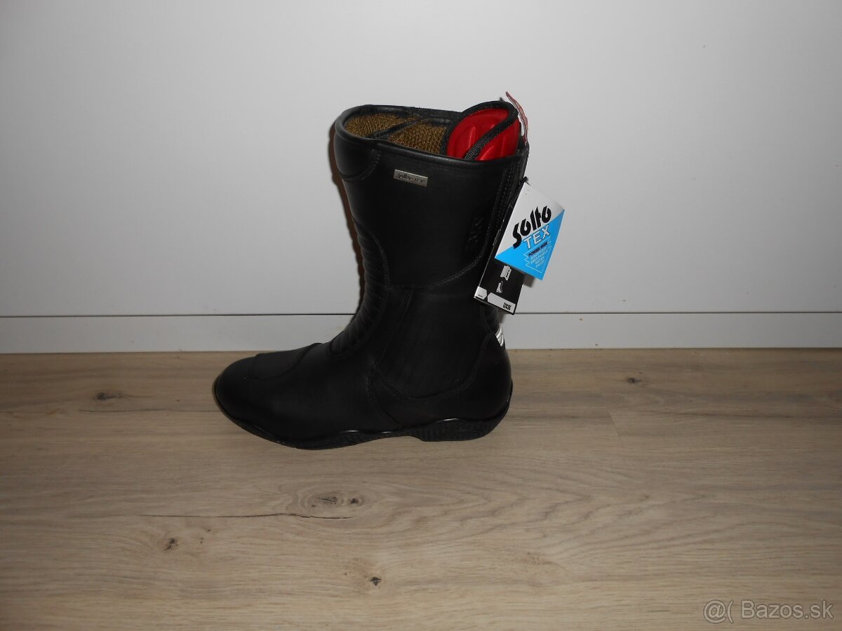 Predam nove damske kozene moto cizmy znacky IXS TOUR - 6