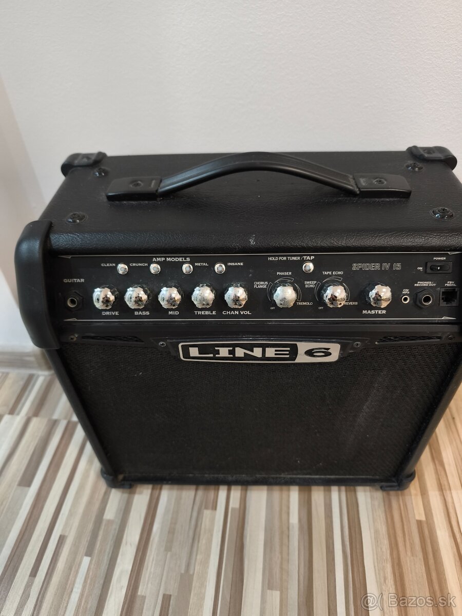 Elektrická gitara PSD Guitars LSP-100 White + Spider 15 Watt - 6