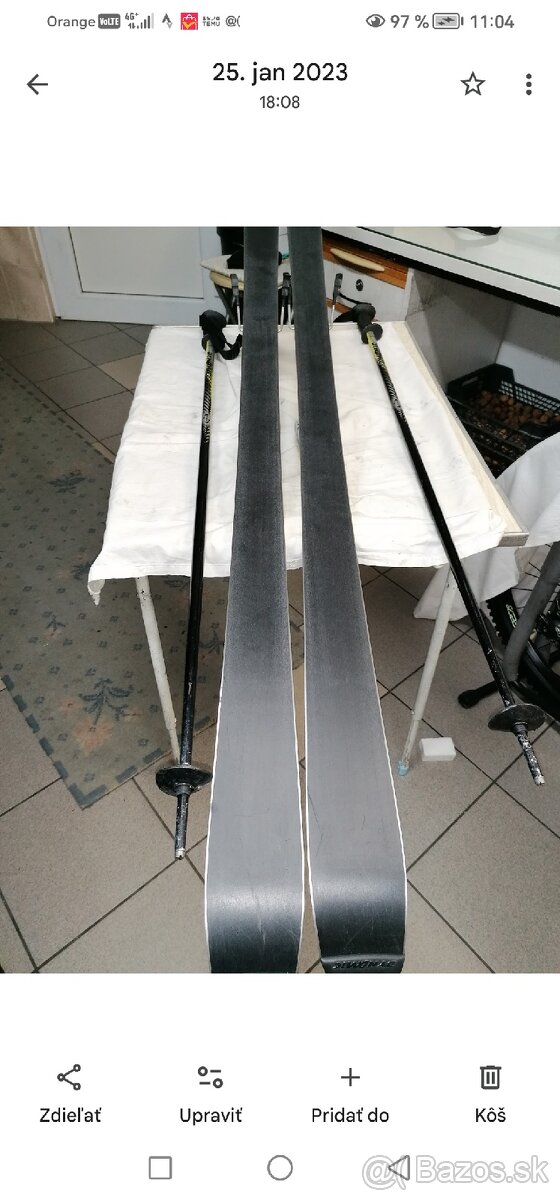 Lyže 170cm,ako nové - 6