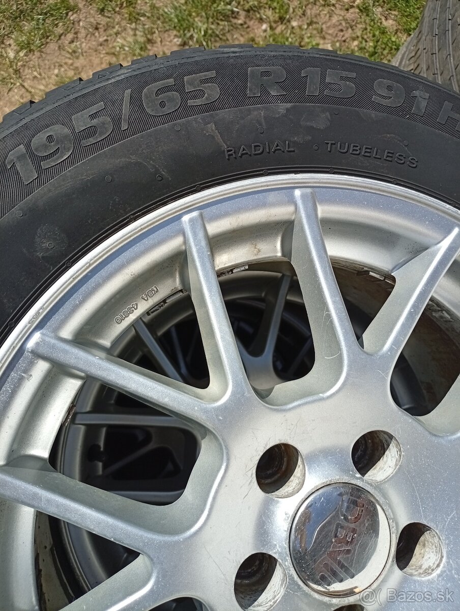 Elektróny 5x100 s letnými pneumatikami - 6