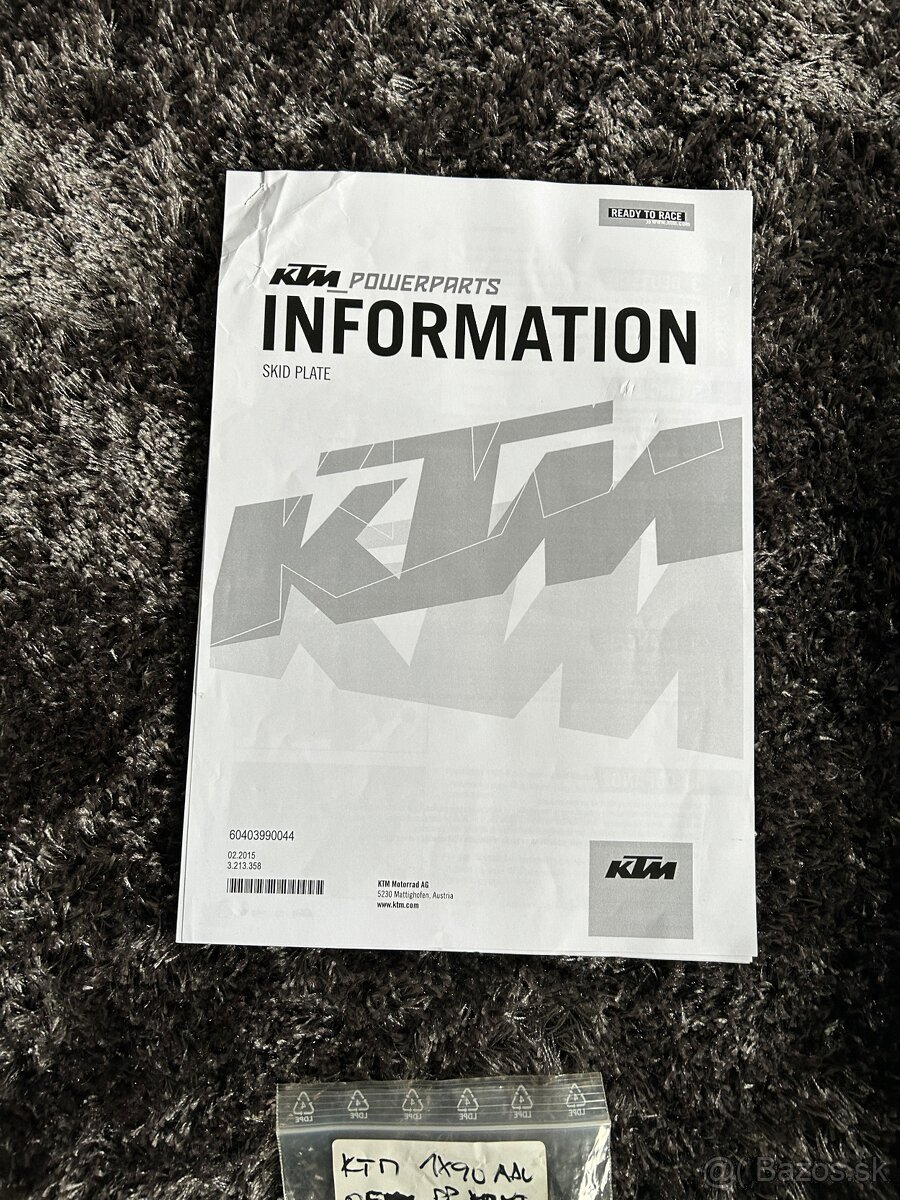 Ktm 1X90 ADV kryt motora powerparts - 6