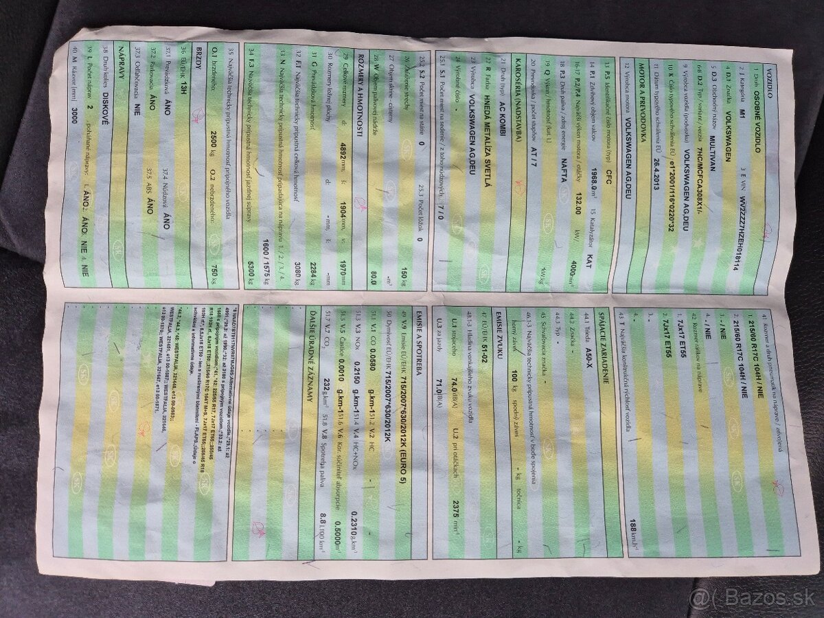 Predám VW Multiwan T5 - 6