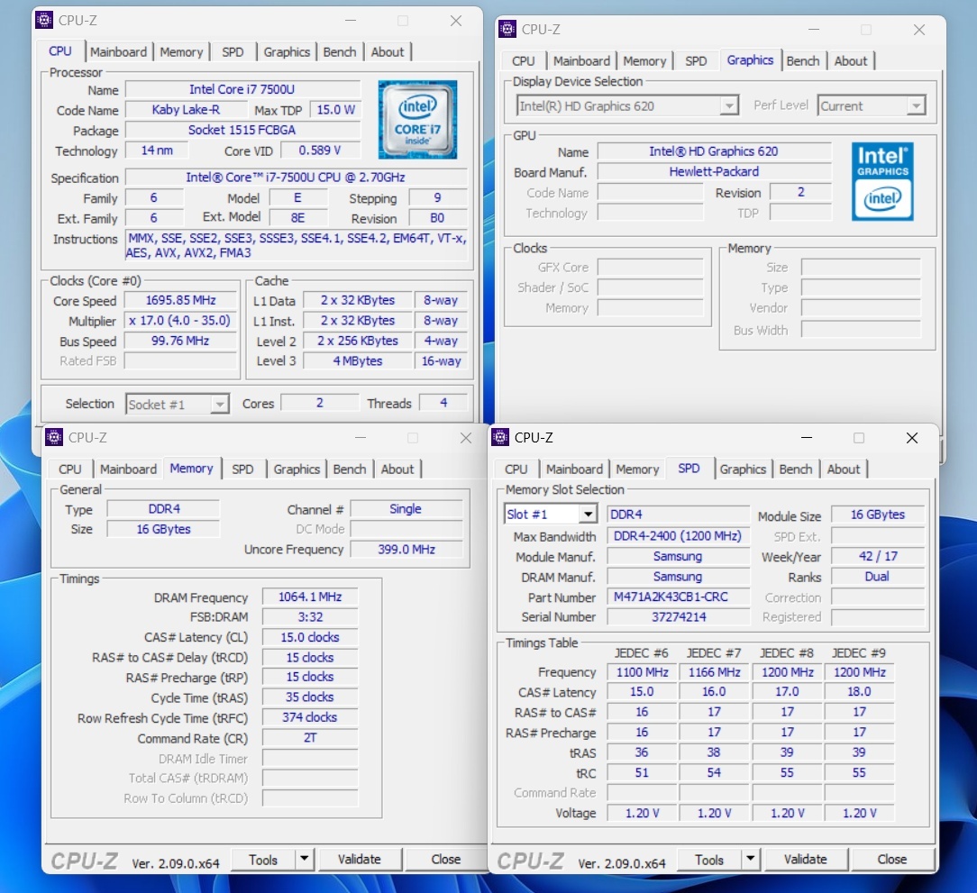 HP EliteBook 840 G4/14"FHD/i7-7500U/SSD M.2 256GB/16GB DDR4 - 6