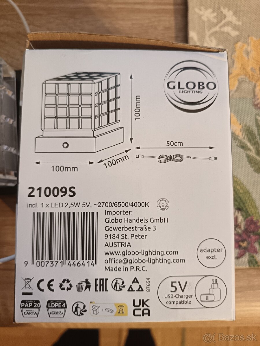 GLOBO LED lampa dotyková - 6