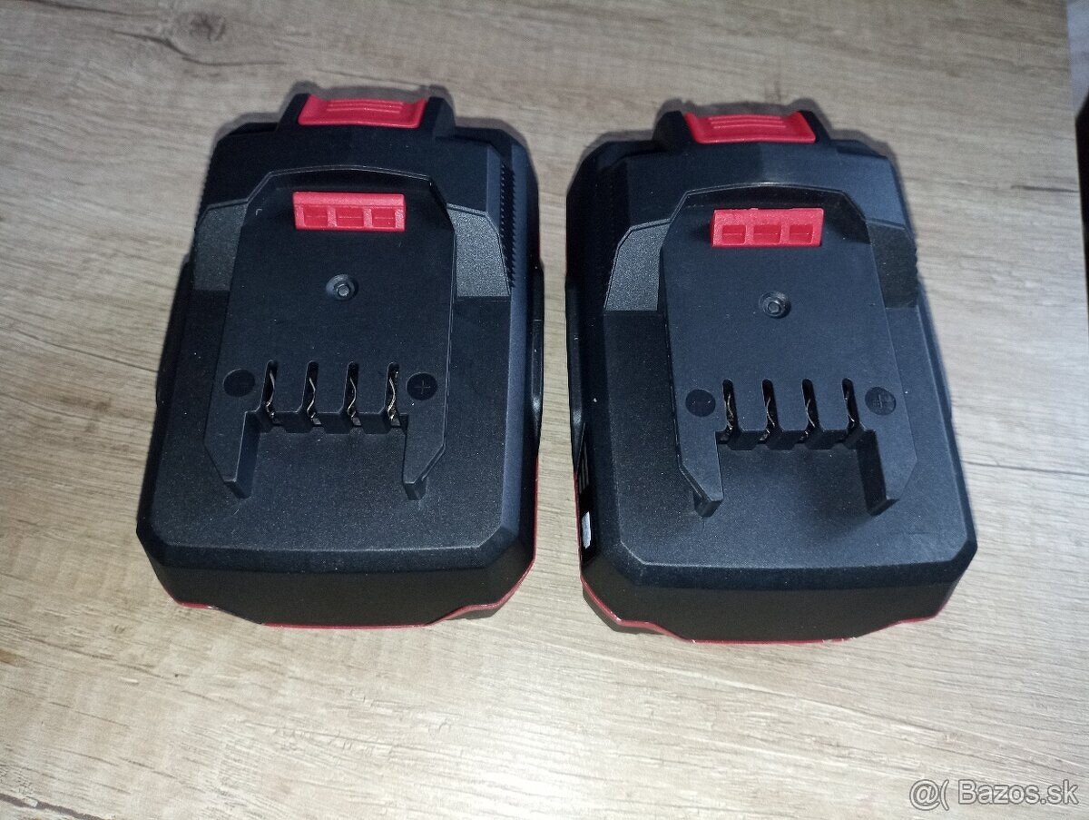 Predám batérie Parkside PAP 20 B3 4Ah - 6