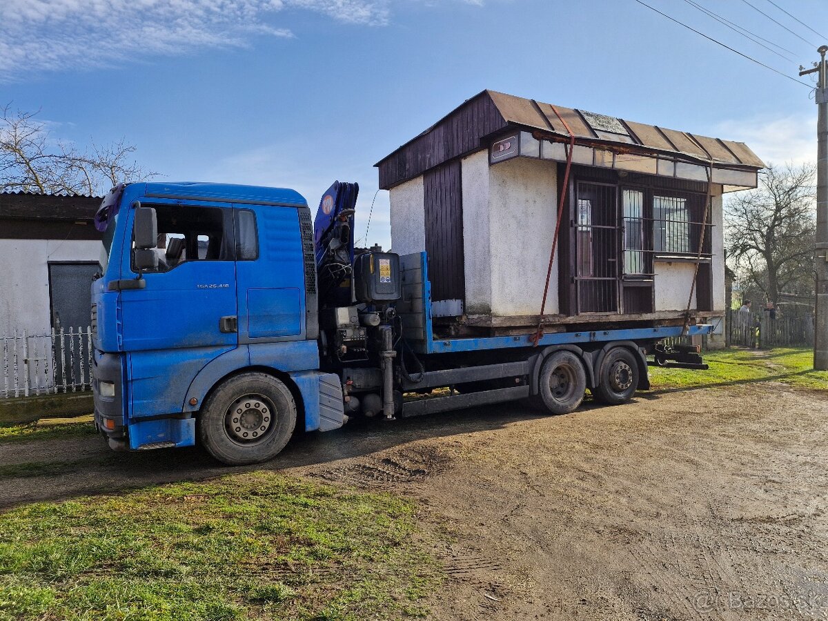 Preprava 3 stranným vyklapačom s hydraulickou rukou - 6