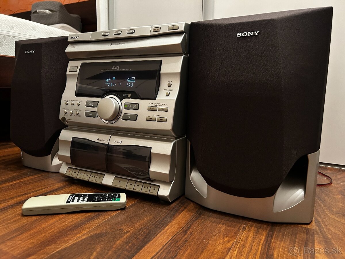 Predám hi-fi vežu SONY RX33 - 6