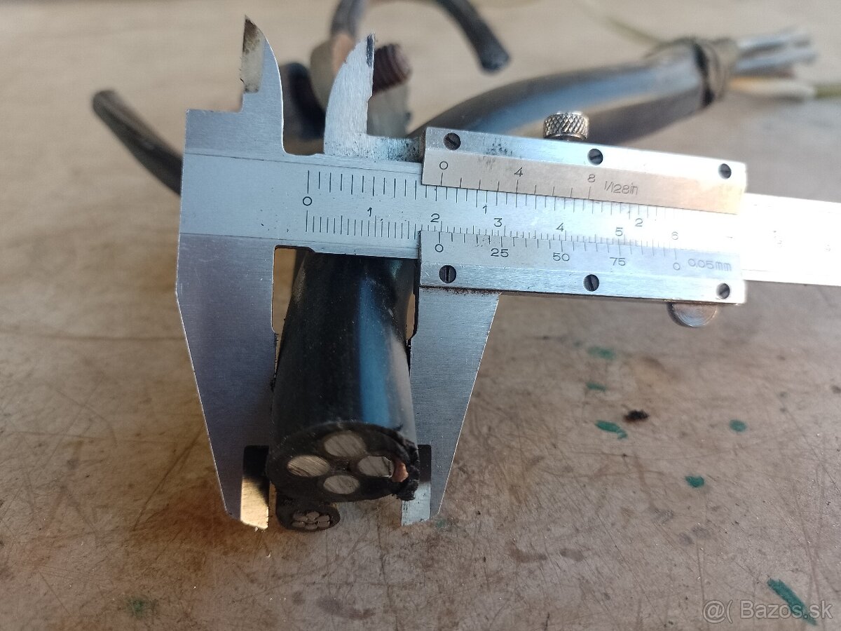 Silovy kabel - hlinik 4zily plus lano - 6