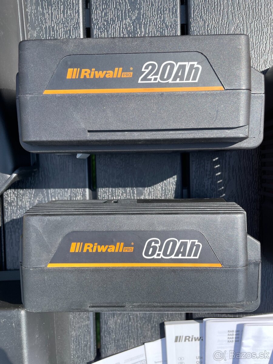 Predám Aku kosačku Riwall PRO RALM 4640 SPi - 6
