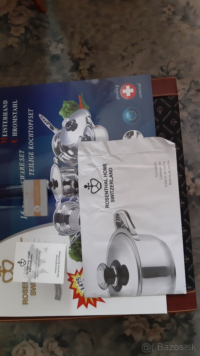 Predám nerezové hrnce a panvice. - 6