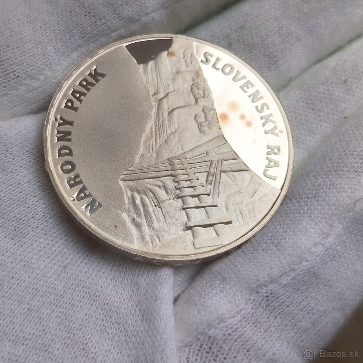 Strieborná minca 500 korún Slovenský Ráj PROOF - 6