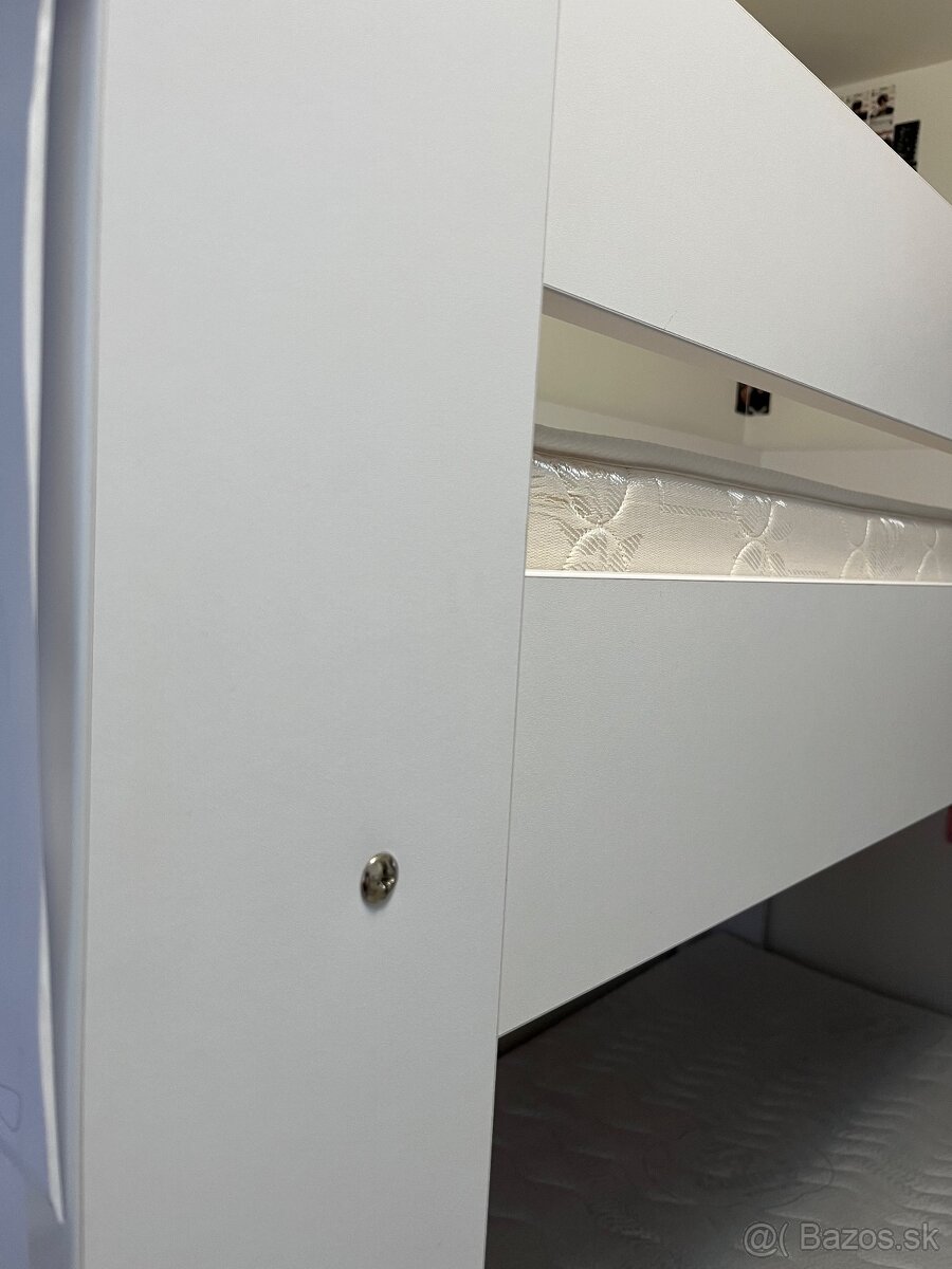 Poschodova postel biela - 6