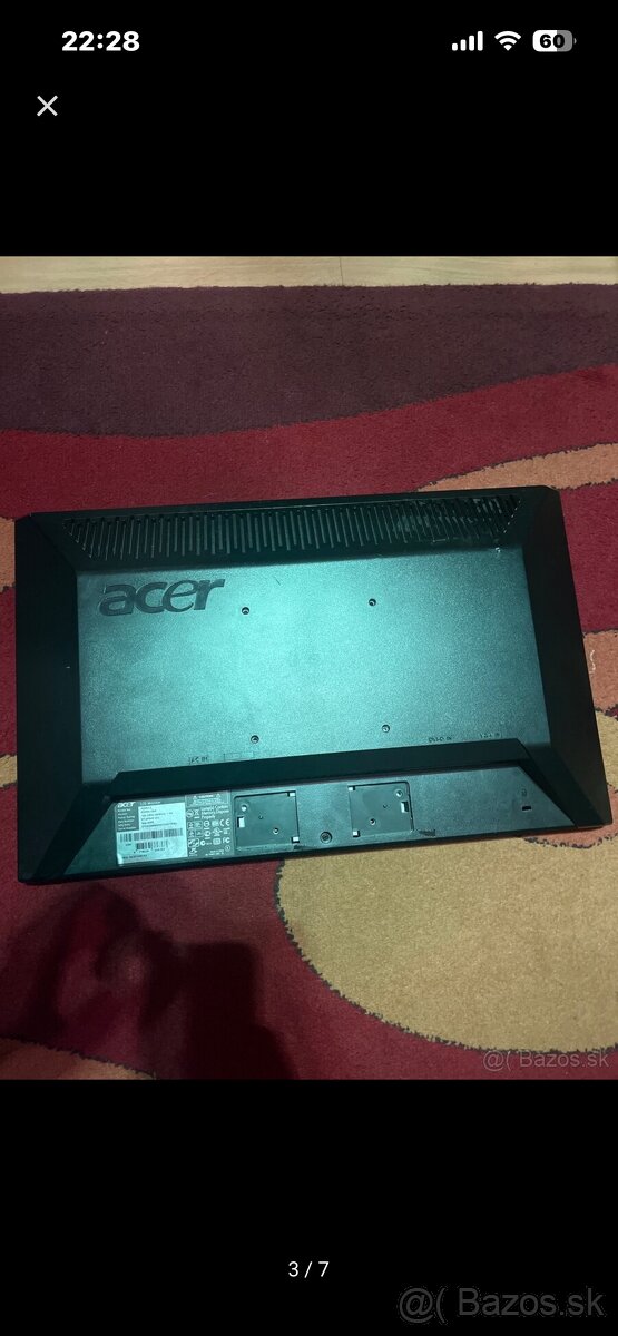 Stolny pc Acer veriton M2610G a monitor acer - 6