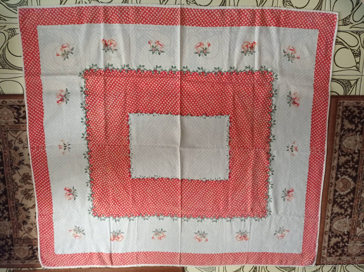 Retro vianočné obrusy - 6