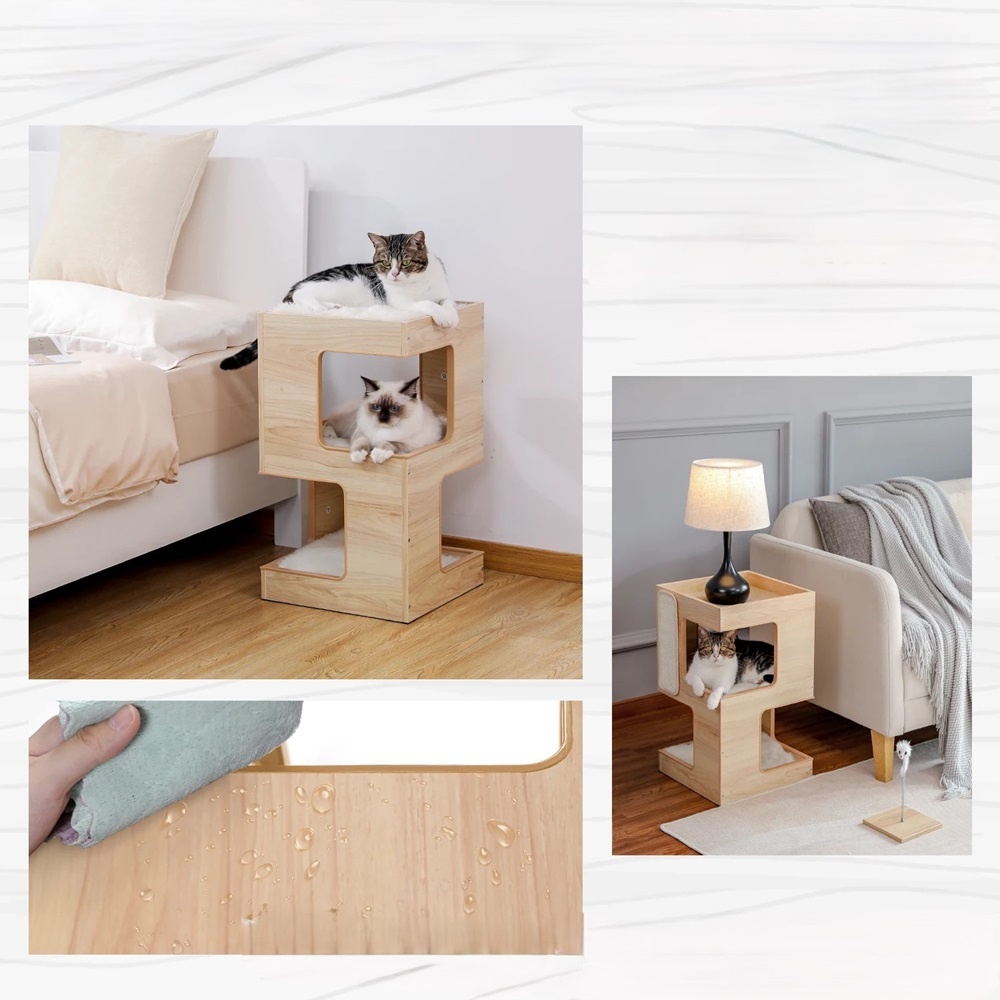 Viacúrovňový moderný nábytok pre domáce zvieratá - 6