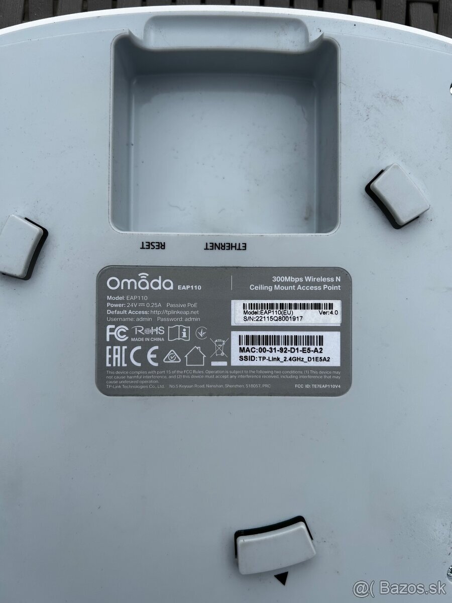 WiFi router – TP-Link Archer C20 - EAP110 / ASUS RT-AC51U / - 6