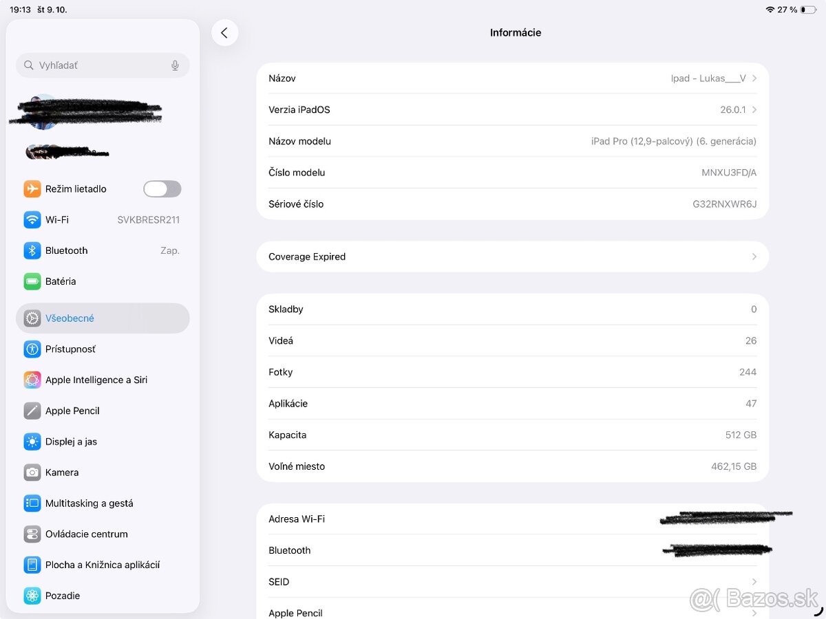 Apple iPad pro 2022 12,9” 512GB M2 - 6