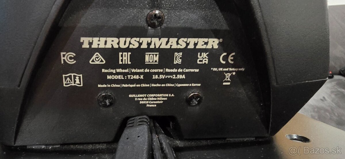 Predám Thrustmaster T248-X Herný volant s pedálmi - 6