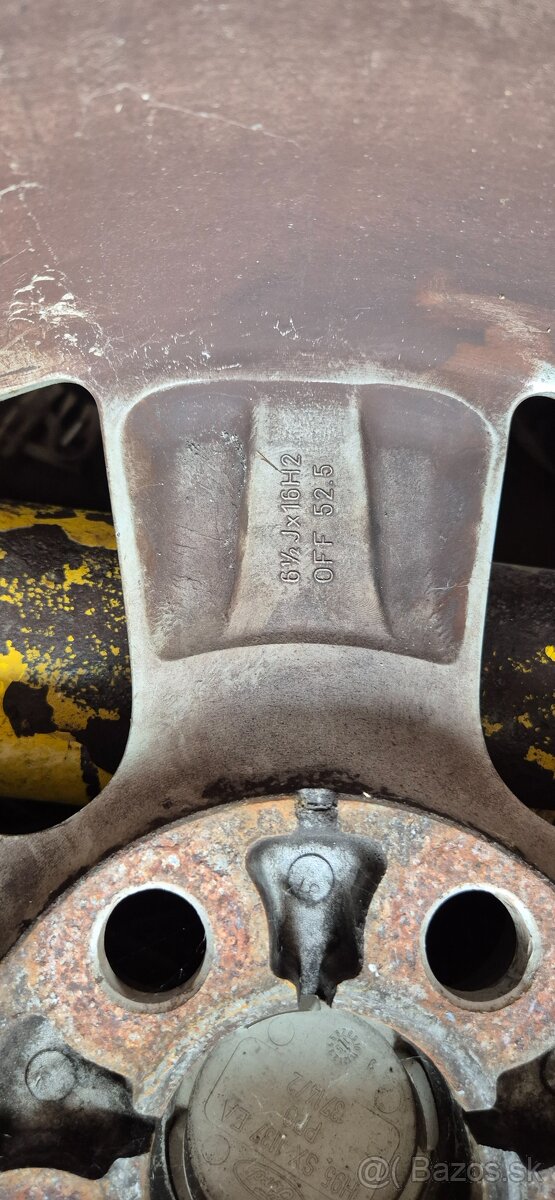 Predám 4ks hlinikové disky originál na FORD. - 6