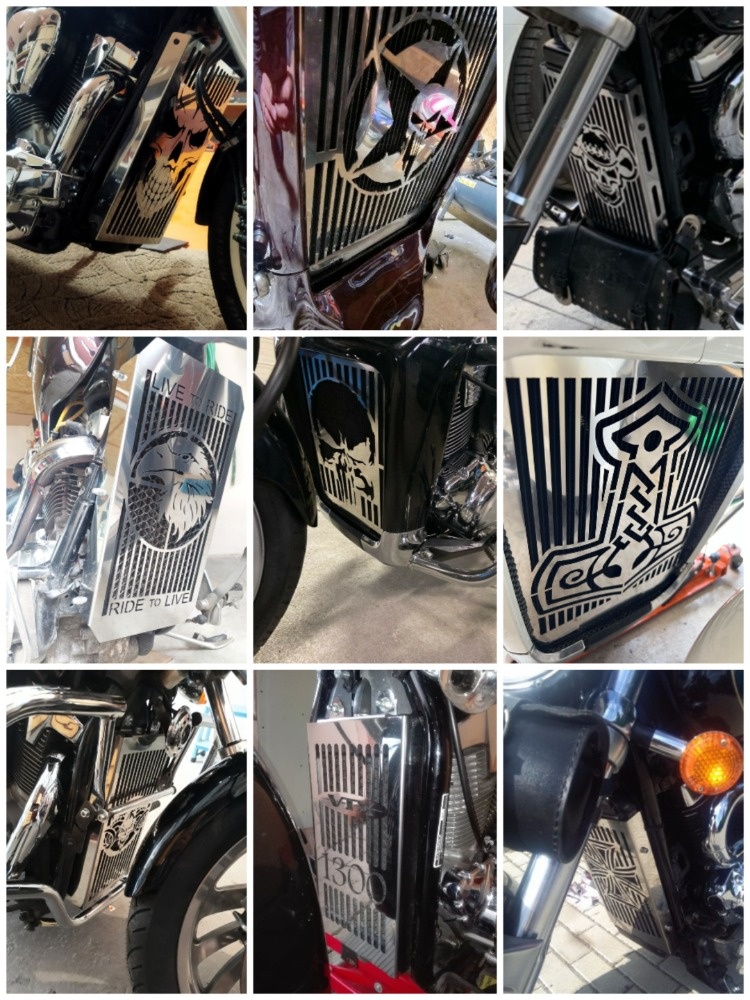 Kryt chladiče chopper Akční sleva 20% - 6